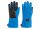 TEMPSHIELD Cryo-Grip® vízálló kriogén védőkesztyű, 8-as (S) méret, 330-395 mm hosszú (karközép), kék