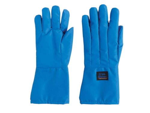 TEMPSHIELD Cryo-Gloves® kriogén védőkesztyű, 9-es (M) méret, 330-395 mm hosszú (karközép), kék