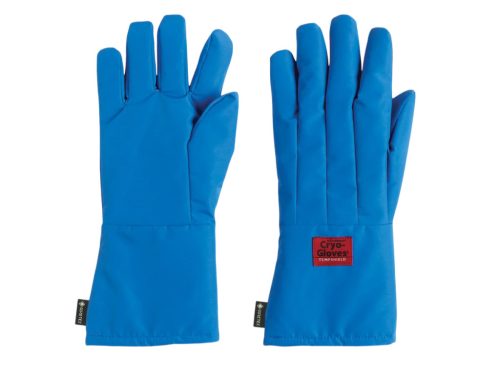 TEMPSHIELD Cryo-Gloves® vízálló kriogén védőkesztyű, 9-es (M) méret, 330-395 mm hosszú (karközép), kék