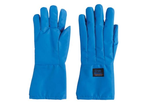 TEMPSHIELD Cryo-Gloves® kriogén védőkesztyű, 8-as (S) méret, 330-395 mm hosszú (karközép), kék