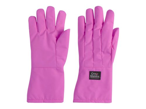 TEMPSHIELD Cryo-Gloves® kriogén védőkesztyű, 8-as (S) méret, 330-395 mm hosszú (karközép), rózsaszín