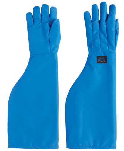TEMPSHIELD Cryo-Gloves® kriogén védőkesztyű, 8-as (S) méret, 620-695 mm hosszú (váll), kék