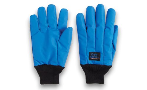 TEMPSHIELD Cryo-Gloves® kriogén védőkesztyű, 10-es (L) méret, 280-325 mm hosszú (csukló), kék